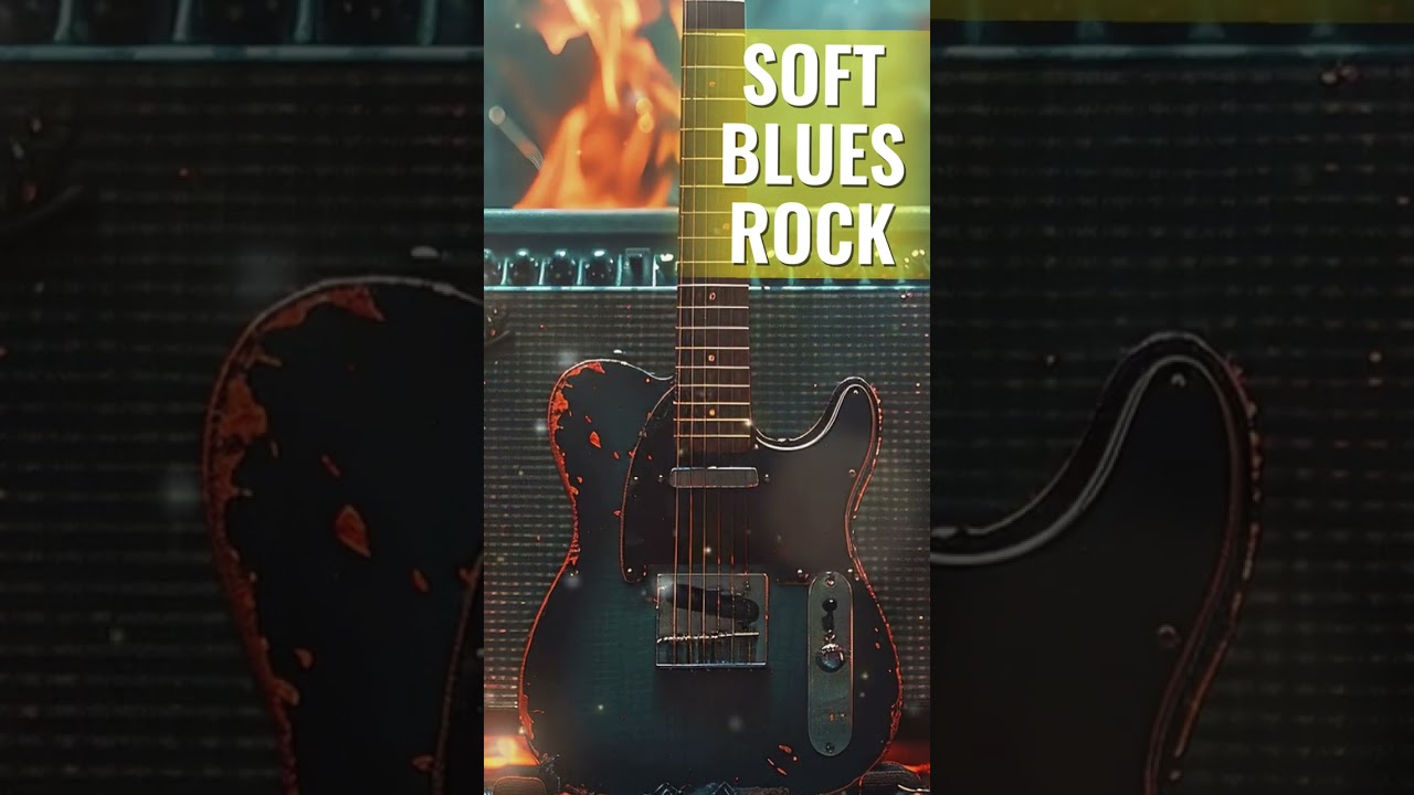 Soft Blues Rock Instrumental 🌙 Chill Guitar Vibes