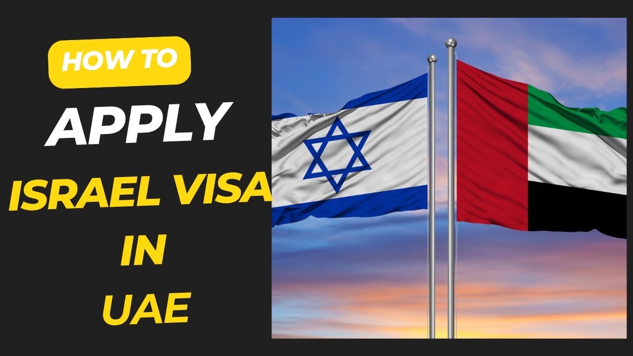 ISRAEL VISA I HOW TO APPLY FROM UAE I UAE RESIDENT I Step By Step Process