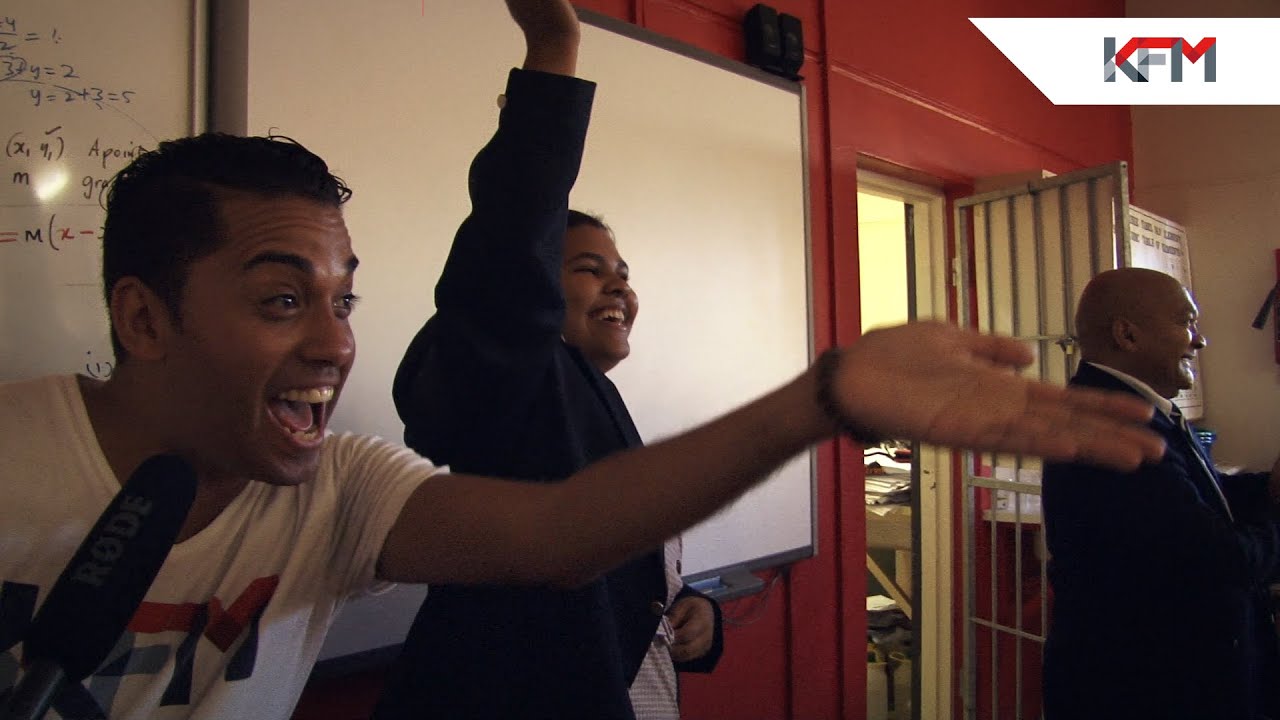 KFM goes back to school - Harold Cressy High