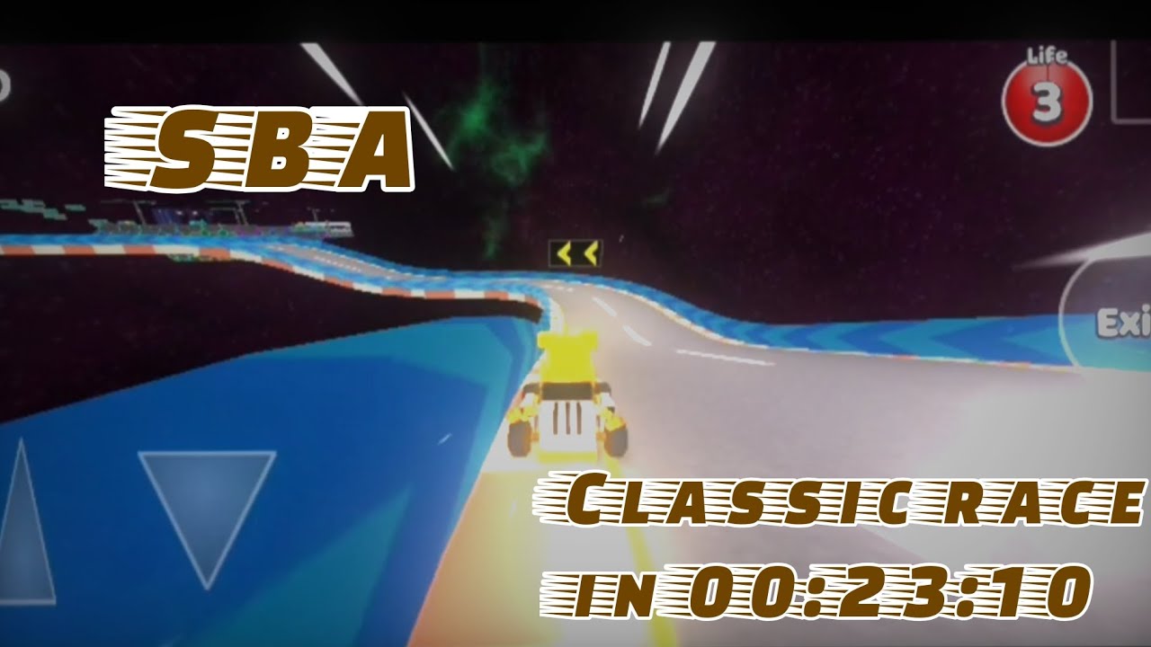 SBA - Classic Race in 00:23:10