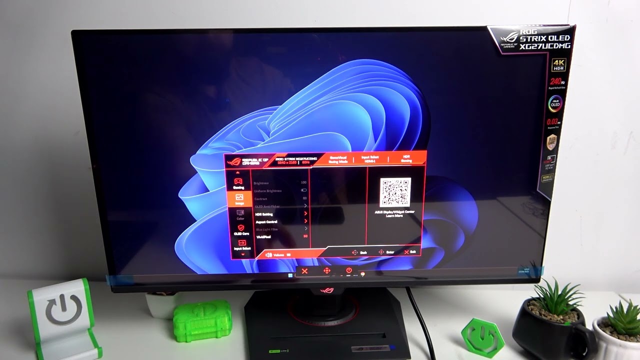 ASUS ROG Strix OLED XG27UCDMG - How to Enable or Disable ELMB? | Display Settings