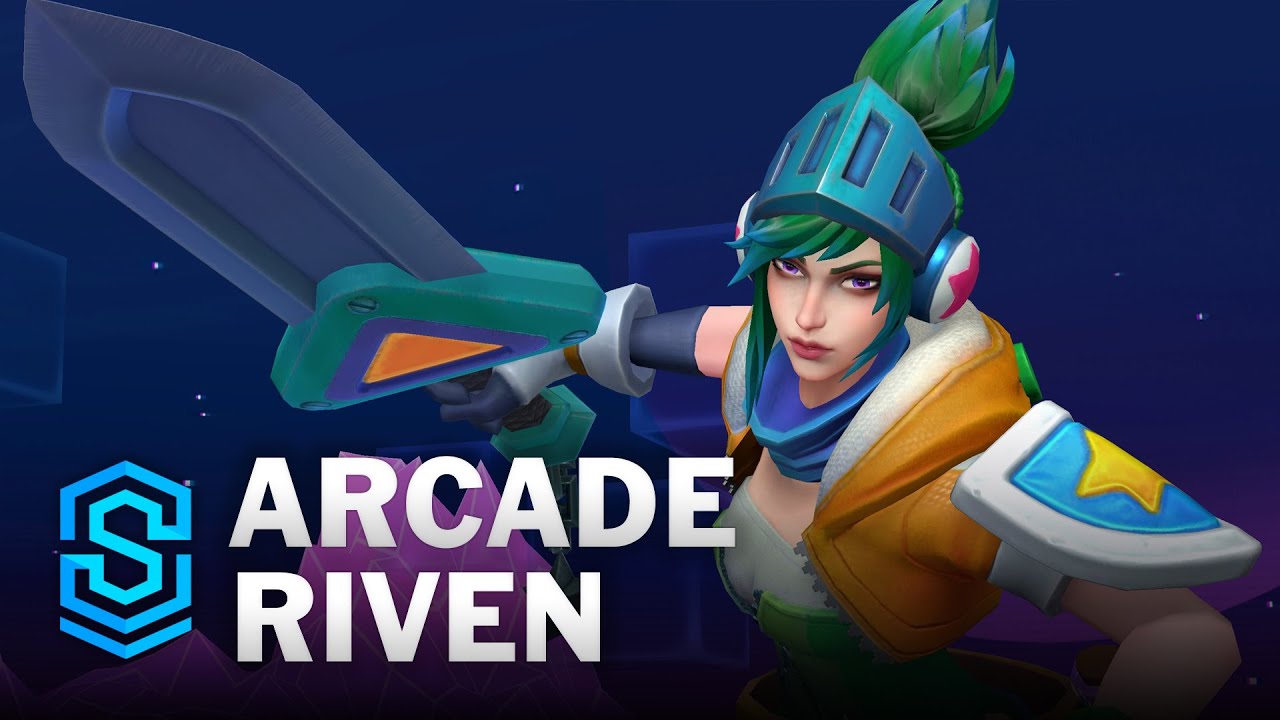 Arcade Riven Wild Rift Skin Spotlight
