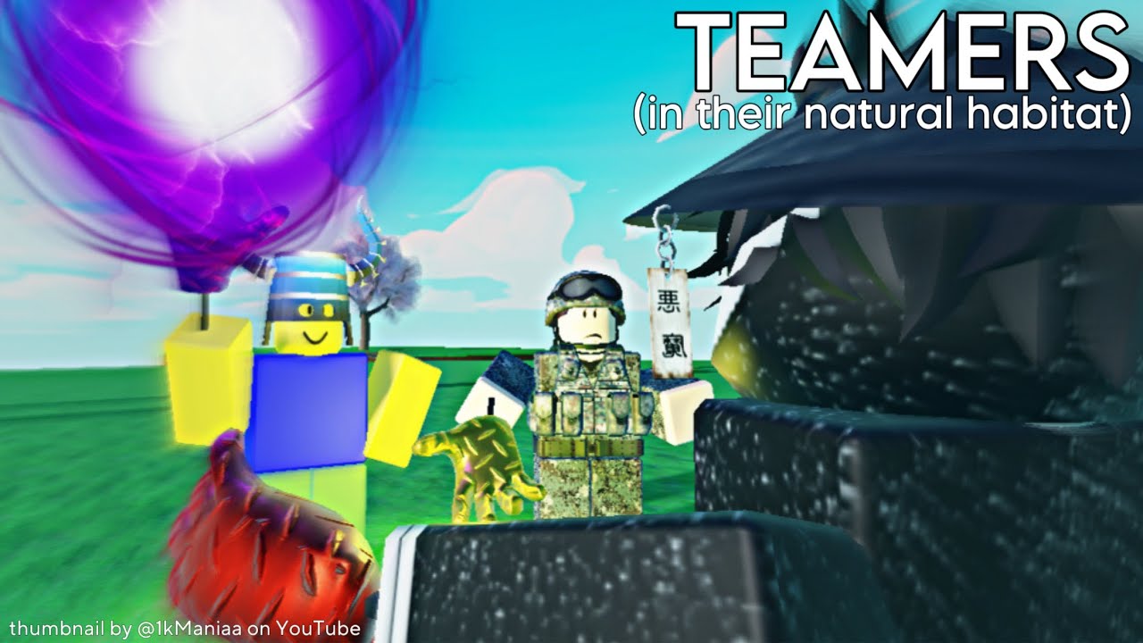 (Slap Battles) Teamers get humbled