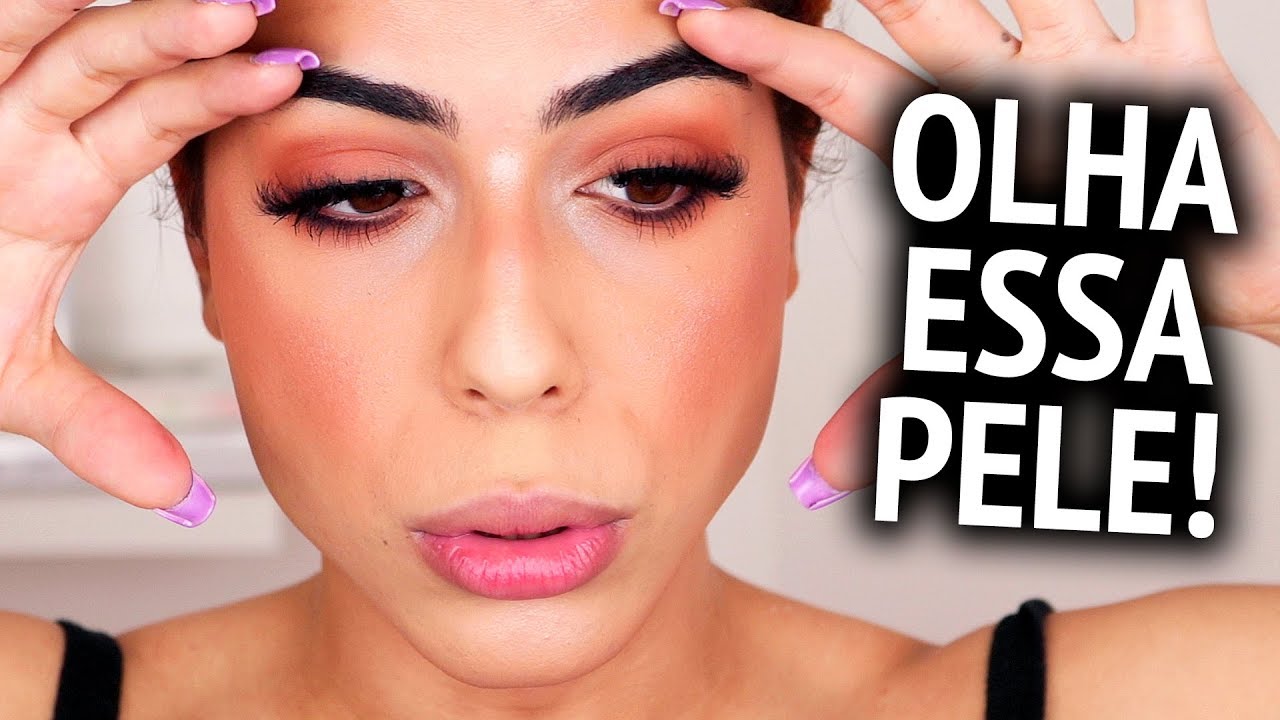 PELE PROFISSIONAL COM 3 PRODUTOS 🤯 segredo das blogueiras...