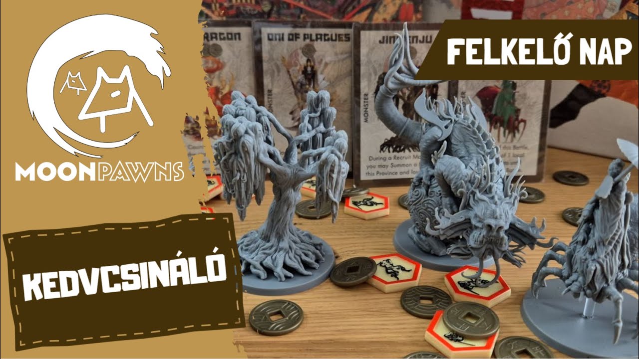 Felkelő nap társasjáték kedvcsináló | Japán folklór az asztalon ⛩️