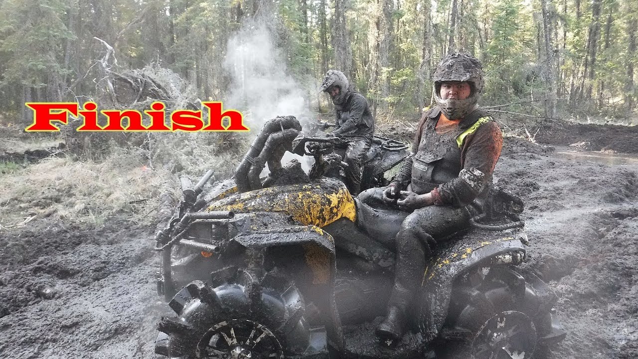 Saskatchewan Best ATV Skeg Trail Finish Mud Stucks till the End Osatacruiser