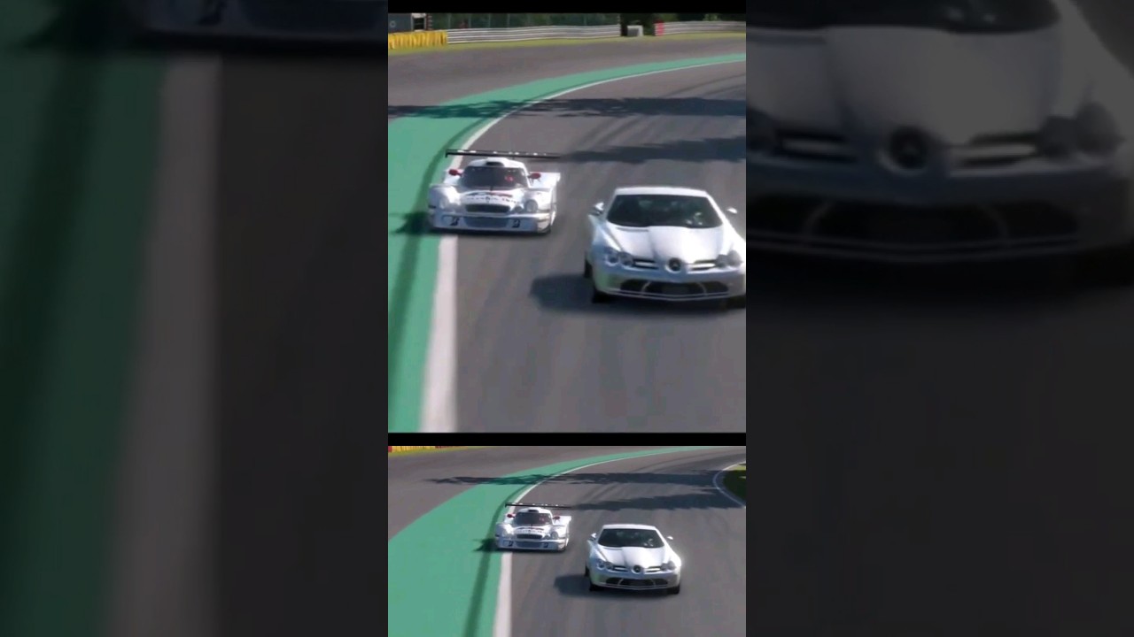 Mercedes CLK-LM & SLR at Spa | GT7 Full Throttle 🚀