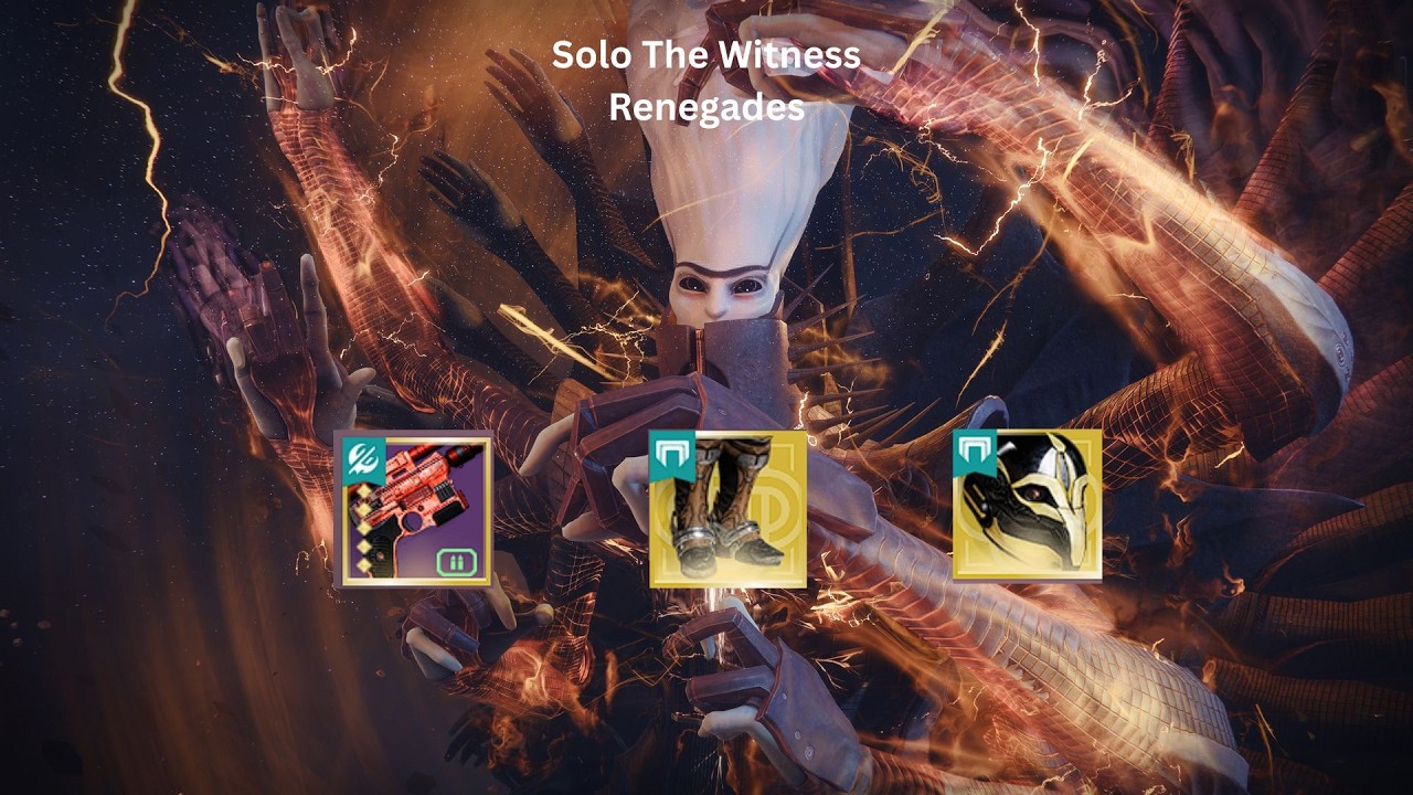 Destiny 2 Solo Witness (Renegades)