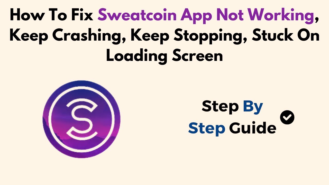 Как исправить ошибку «Приложение Sweatcoin не работает, постоянно вылетает, останавливается и зав...