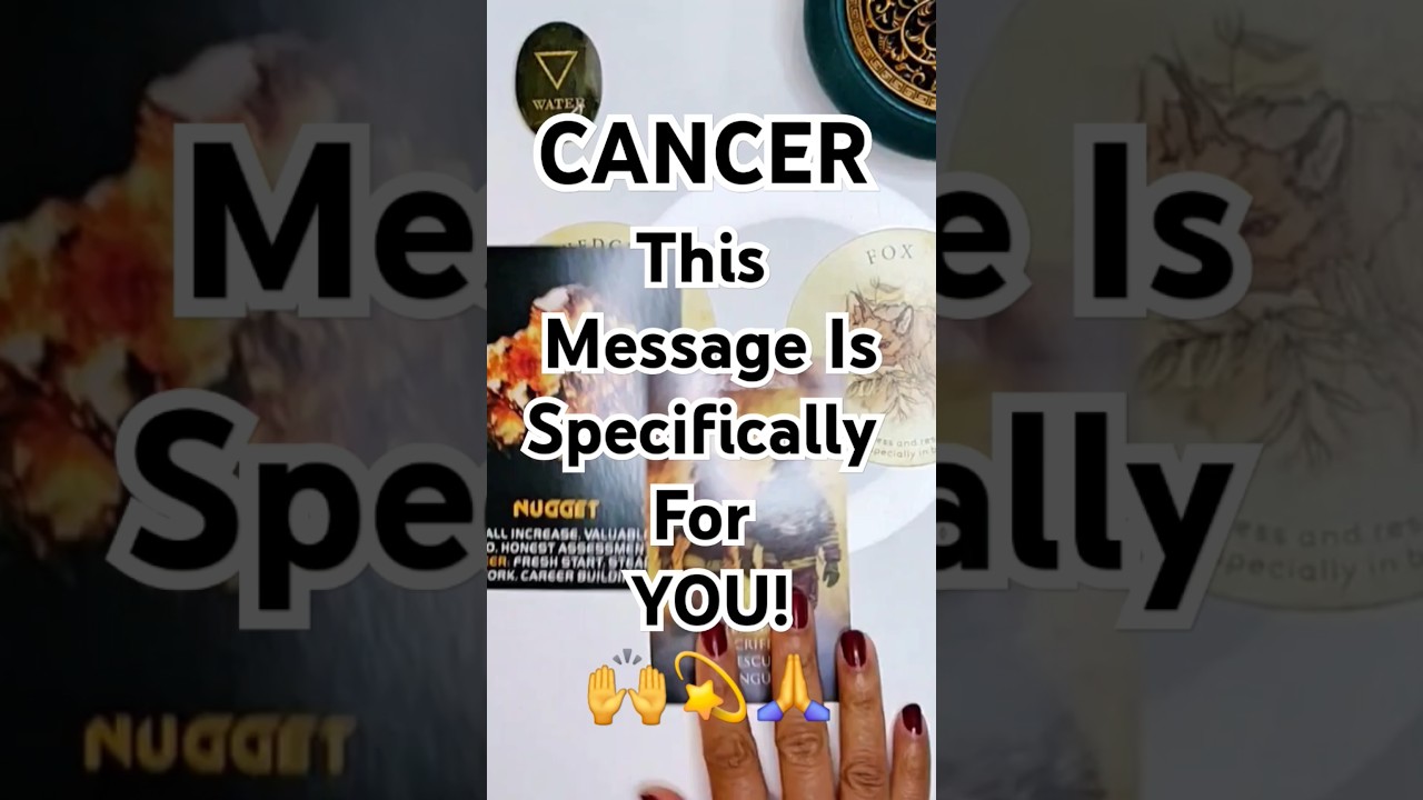 CANCER ♋️ UNLOCKING 🔑 YOUR DESTINY! #cancer #tarot #money #career