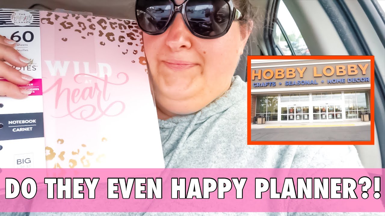 SHOCKING HAPPY PLANNER HAUL! | HAPPY PLANNER NEW RELEASE SHOPPING VLOG | CRAFT STORE SHOP WITH ME
