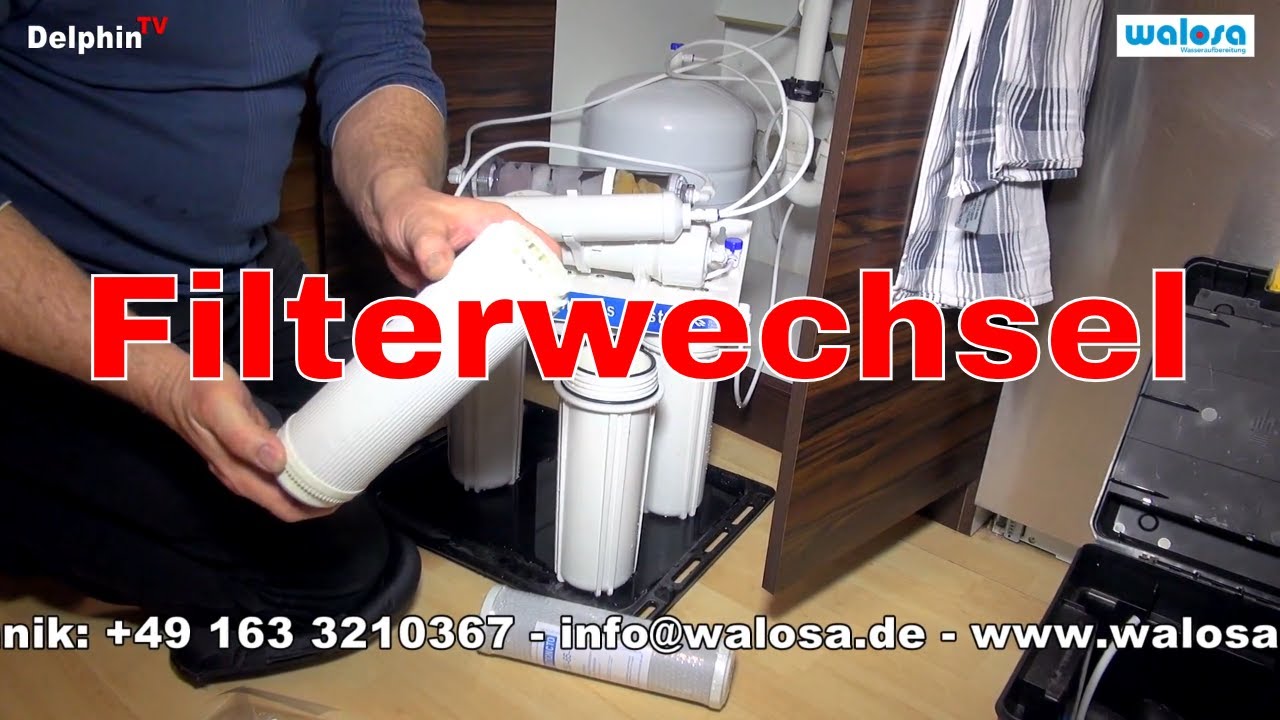 Filterwechsel | WALOSA | Wasserfilter Anlage