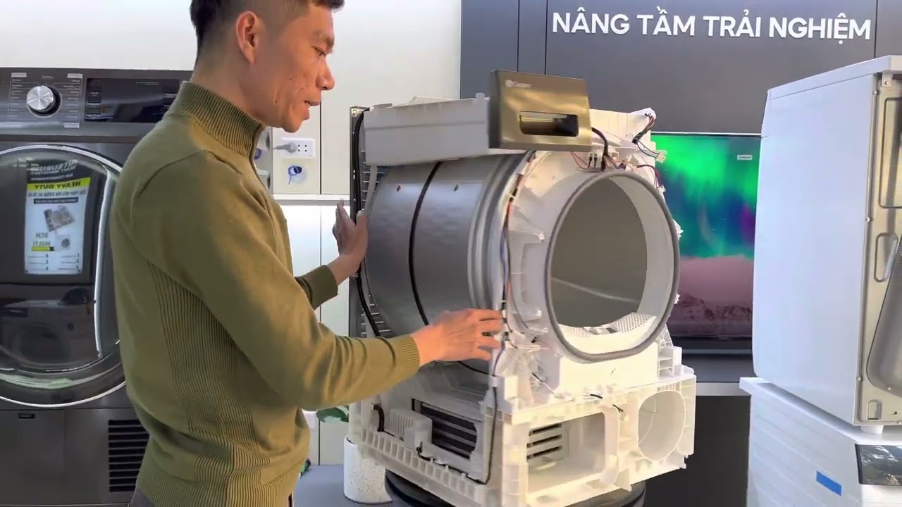 [REVIEW] Máy sấy ngưng tụ Casper TD-80CGB