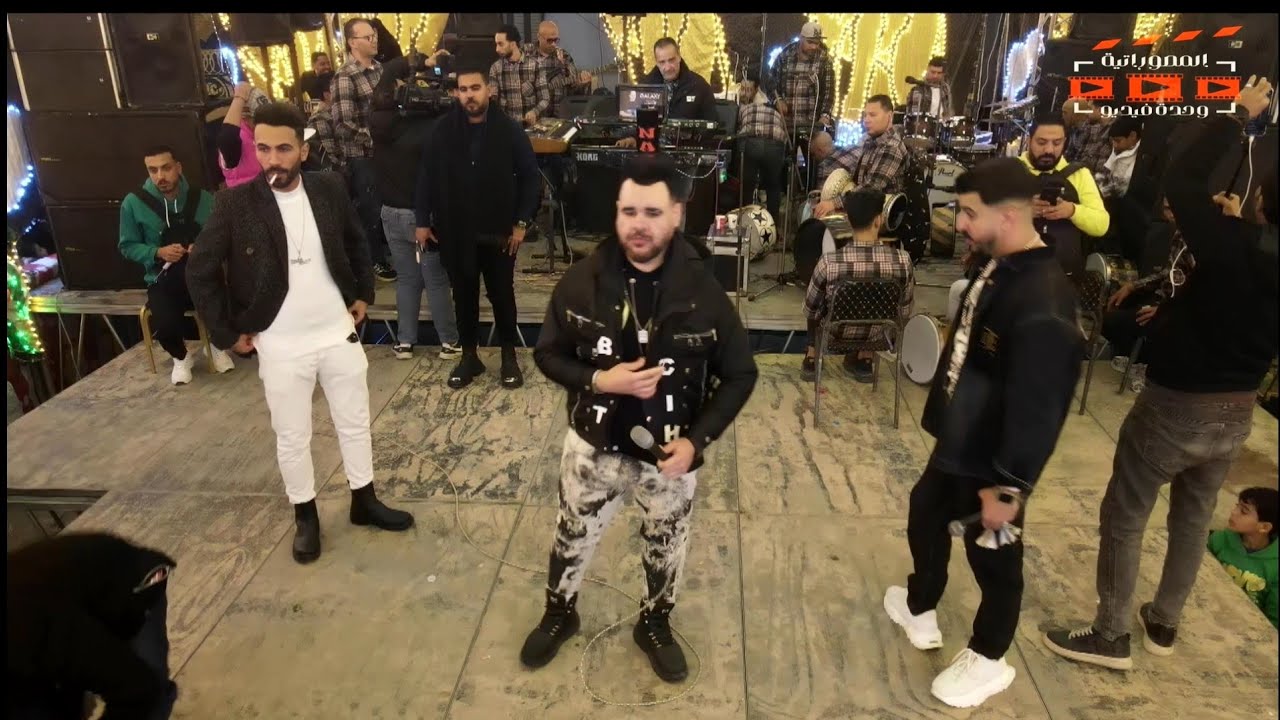 ديشا الغمراوي والموسيقار ناصر سعد من فرحة يحي التركي 