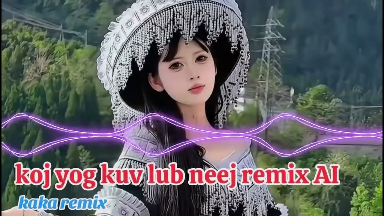 Koj Yog Kuv Lub Neej - Remix AI Cover || kaka remix | #nkauj kho siab làm mưa làm gió một thời