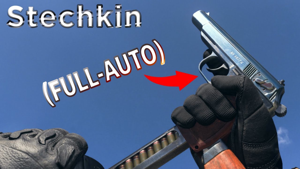Stechkin (Sykov) Full-Auto Gameplay - Modern Warfare (PS5)