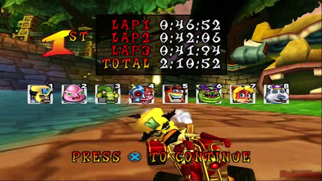 CNK: Crash Nitro Kart - Jungle Boogie [PCSX2]