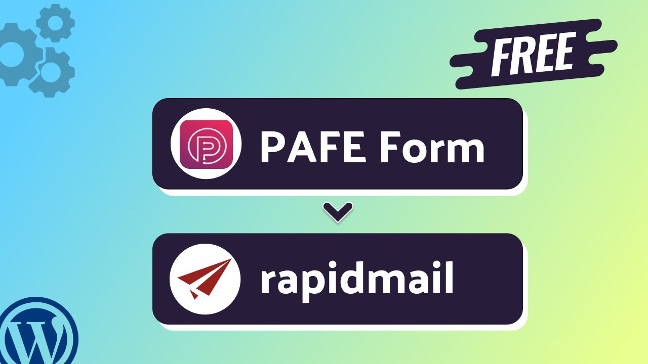 Integrating Form PAFE with rapidmail  Using Bit Integrations Plugin
