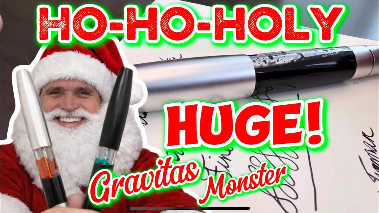 Двойное количество монстров: обзор ДВУХ ручек Gravitas Monster Pen в Рождество 🎄