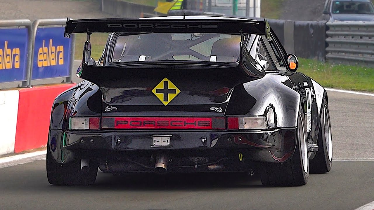 Onboard a track-prepped 500hp Porsche 930 Turbo 3.3 on track | Air-cooled, flat-six turbo sounds!