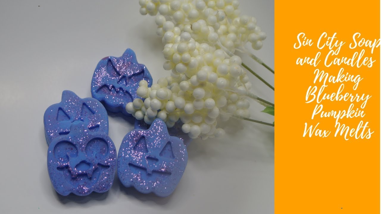 #Waxmelts Making Blueberry Pumpkin Wax Melts Short Version