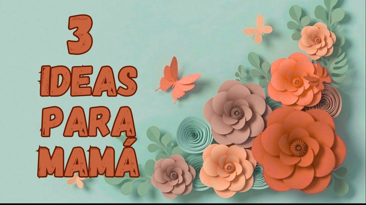 SORPRENDENTES IDEAS PARA REGALAR O VENDER EN EL DIA DE LAS MADRES/MANUALIDADES CON CARTÓN/ARTESANATO