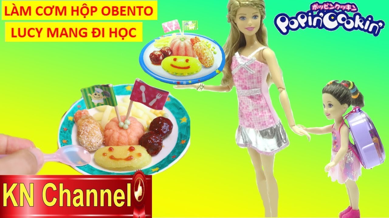 Đồ chơi nhật bản LÀM CƠM HỘP MANG ĐI HỌC | ĐỒ CHƠI POPIN COOKIN おこさまランチ