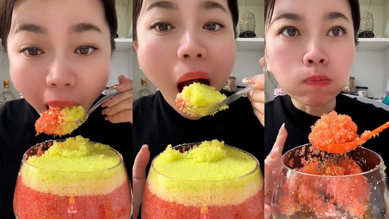 ASMR TOBIKO EGGS | FLYING FISH ROE | EXTREME EATING SOUNDS