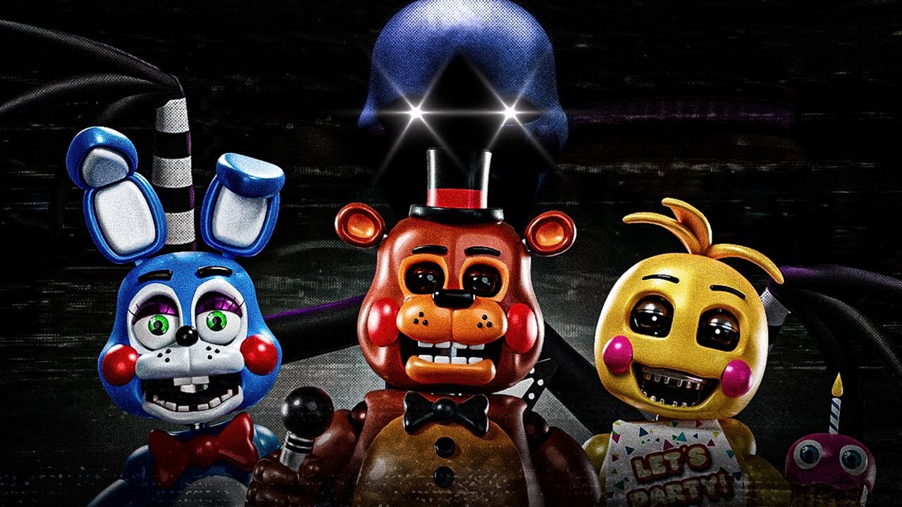 ТОЙ АНИМАТРОНИКИ ОДЕРЖИМЫ ВО FNAF 2?
