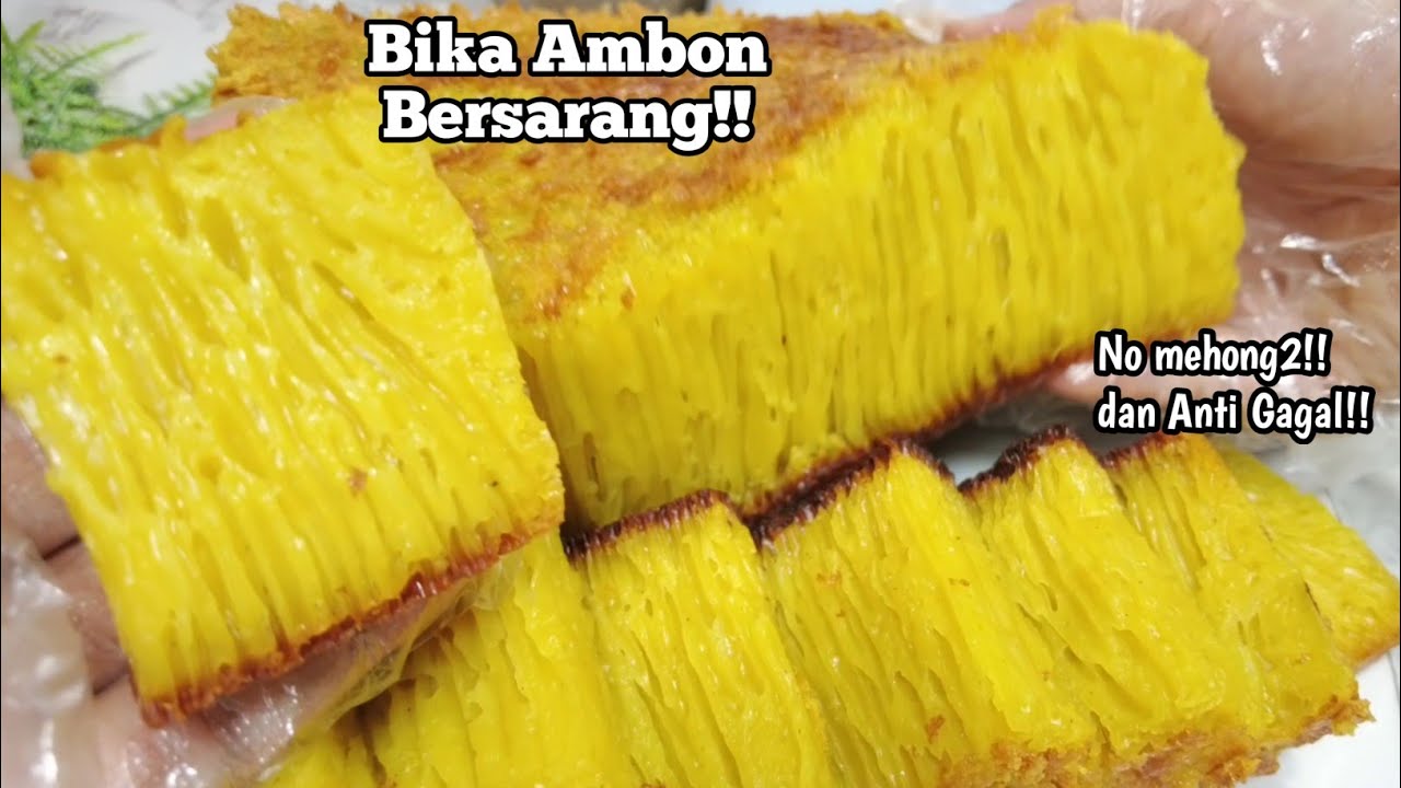 CUMA 50 RIBU, BIKA AMBON ENAK LEMBUT DAN JAMIN BERSARANG!! Tips Anti Gagal Lengkap!!