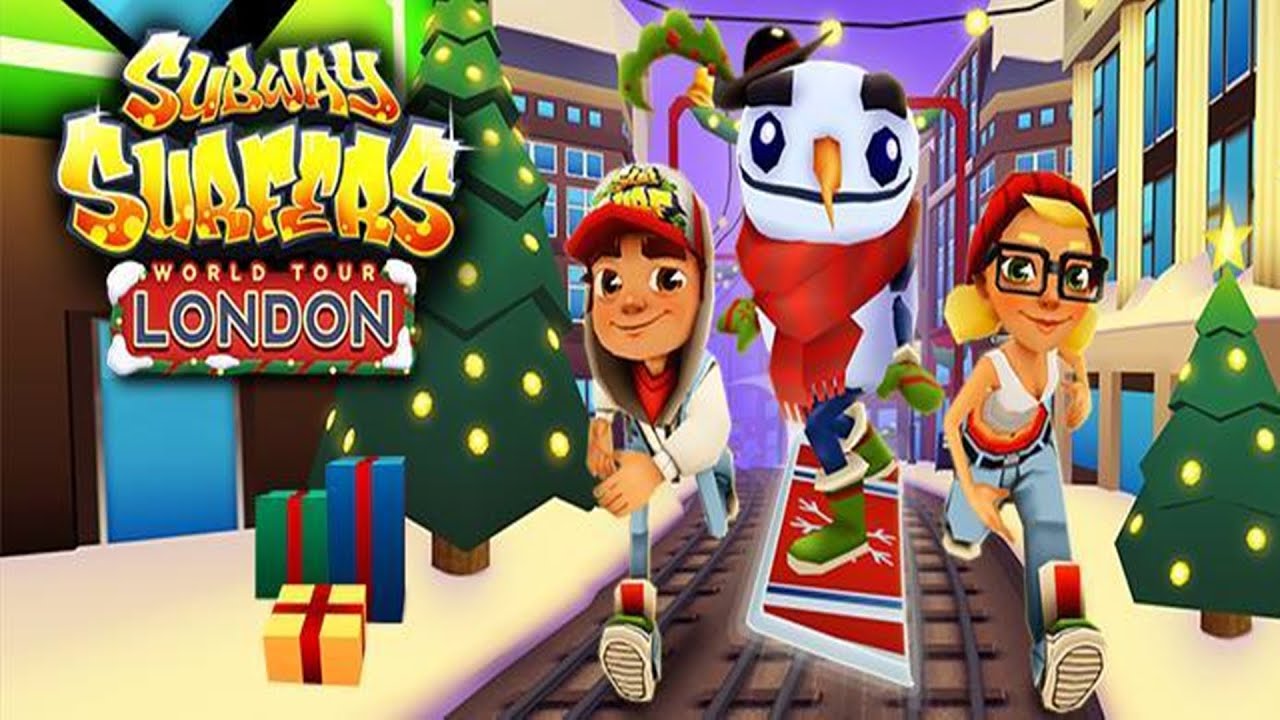 Subway Surfers: London - Samsung Galaxy Note 4 Gameplay