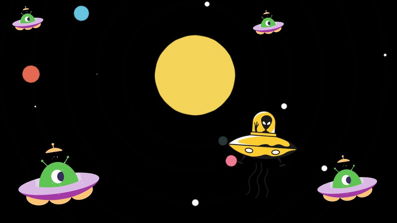 HIGH CONTRAST SENSORY VIDEO! 🌟 Space Adventure for the Entire Family! 🚀 Sensory Fun in the Cosmos! 🌌