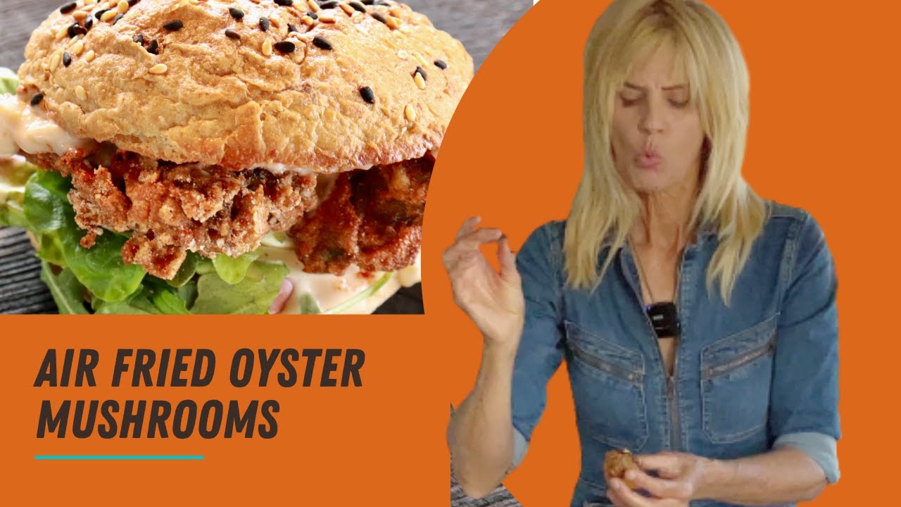 You Won't Believe These Air-fried Oyster Mushrooms | Oil-free | Must Try!