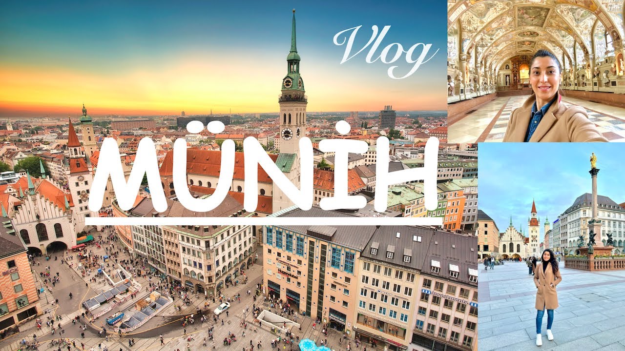 Almanya 'nın En Zengin Şehri M&uuml;nih Vlog | M&uuml;nih'te Gezilecek Yerler | M&uuml;nih'te Ne yenir? (M&uuml;nchen)