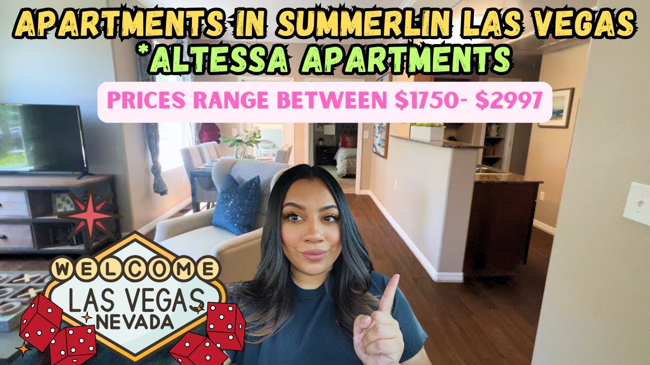 APARTMENTS IN SUMMERLIN LAS VEGAS *Altessa apartments #fyp