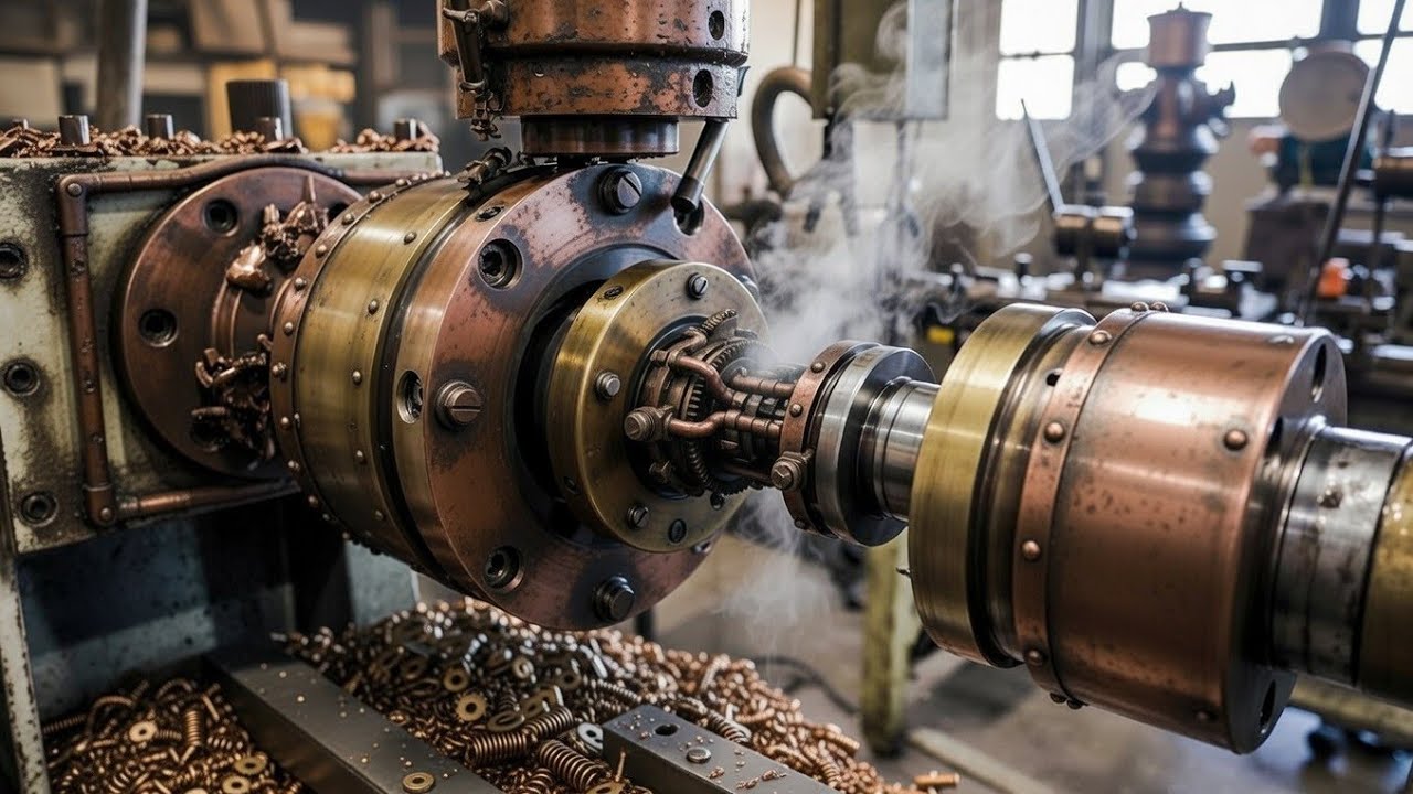 Make a sopit with lathe machine working on the rod || EXPERIMENT TOTAL 