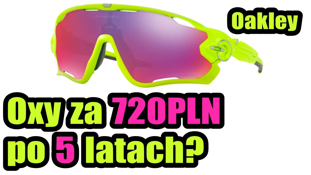 5 lat używania Oakley Jawbreaker - jak teraz wyglądają?