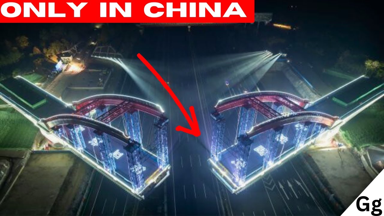 China&rsquo;s rotating bridge megaproject!!!