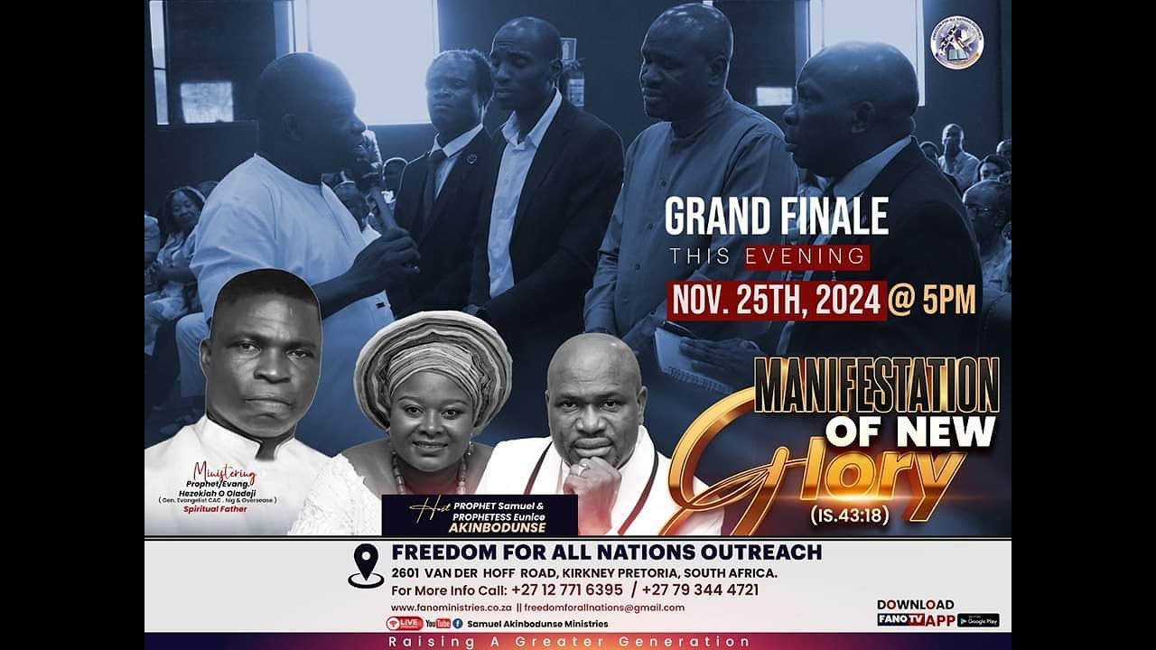 NIGHT OF ENCOUNTER WITH PROPHET/EVANG. HEZEKIAH OLADEJI