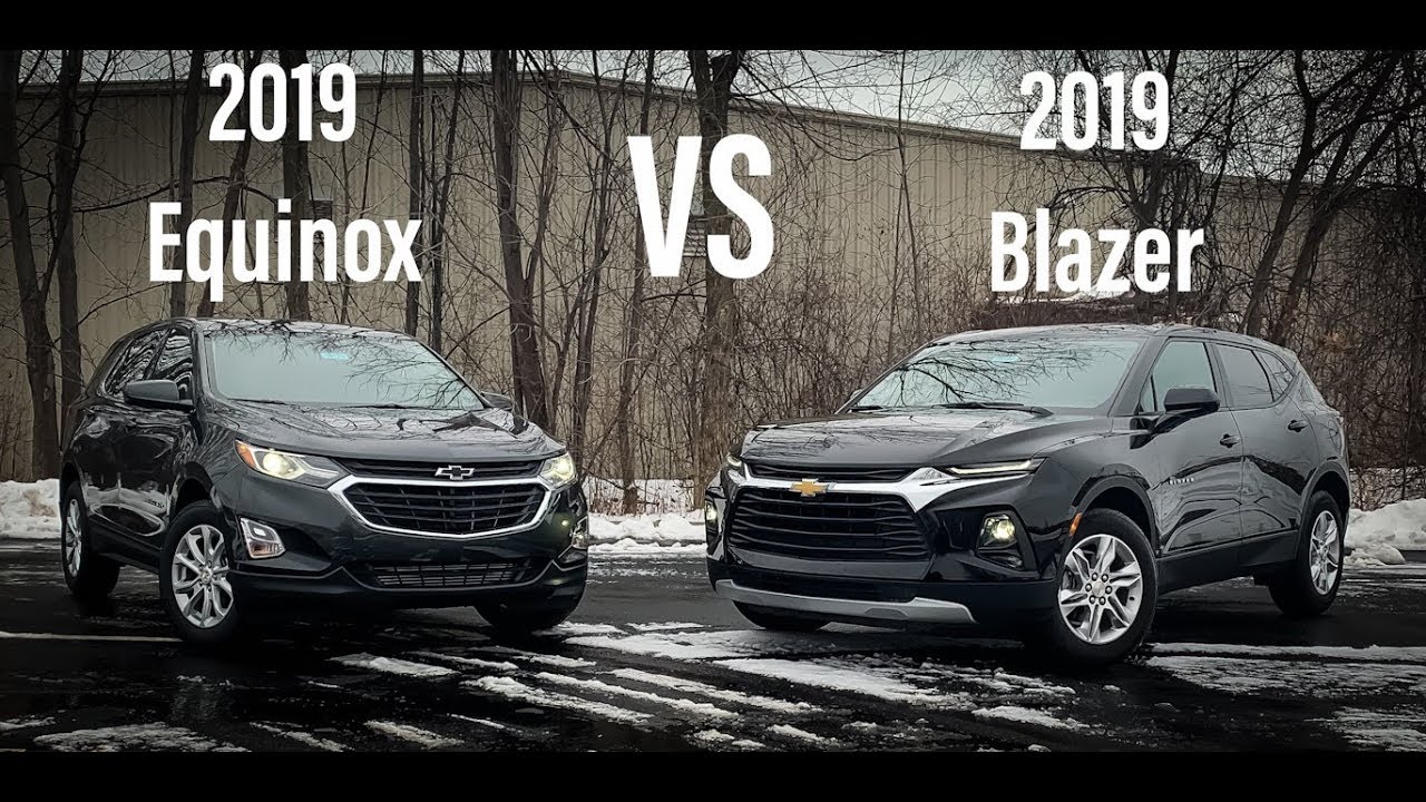 Chevrolet Blazer и Equinox 2019 года — в чем различия?