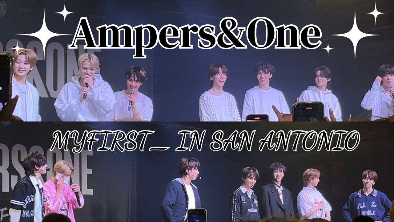 Ampers&One MyFirst_ In San Antonio Concert Vlog🤍