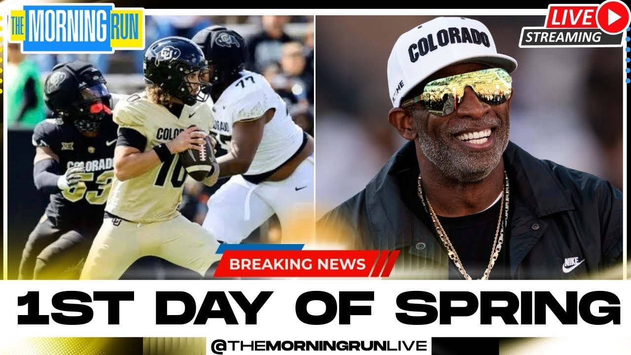 CU Buffs: First Day of Spring Practice | TMR Live Coverage