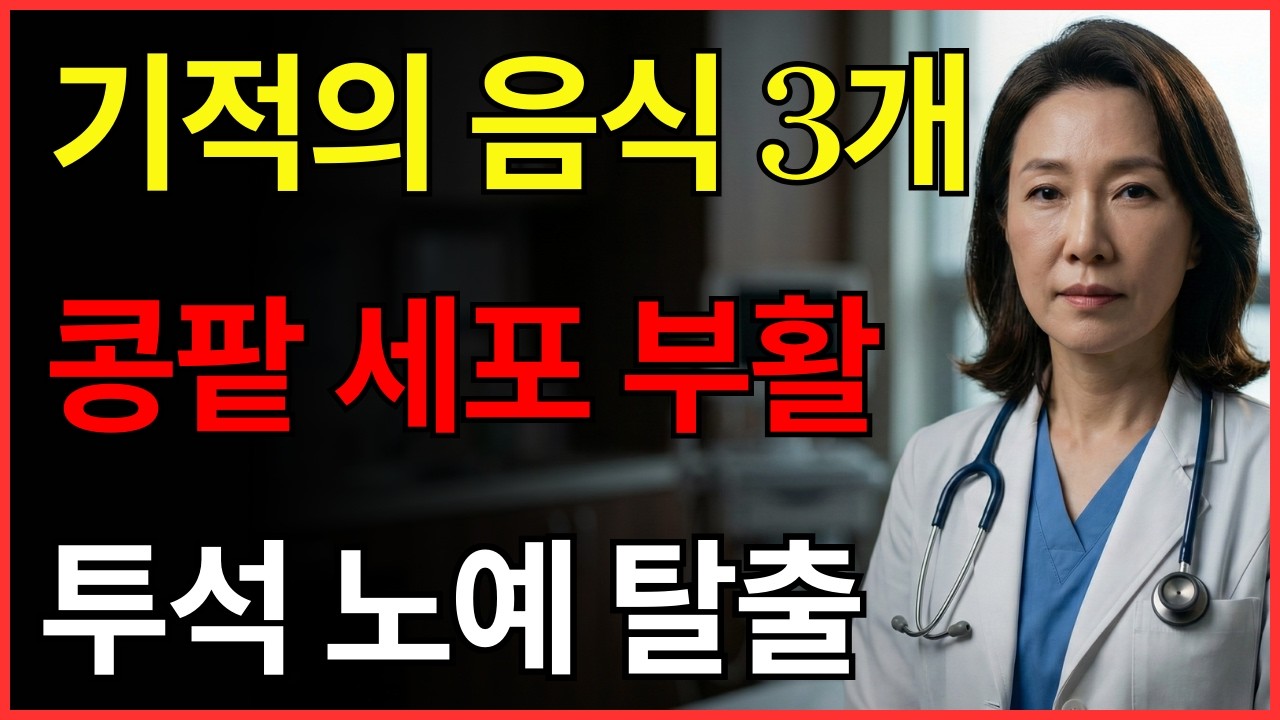 이 영상으로 투석비 500만 원 아끼세요! 신장 노화를 늦춰주는 3가지 음식! 의사가 밝히는 노인 신장 건강!