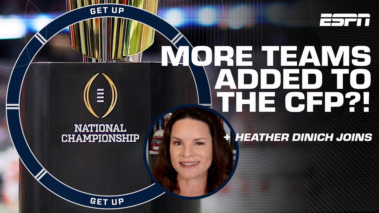 Will the College Football Playoff EXPAND to 24 teams?! 👀 | Get Up