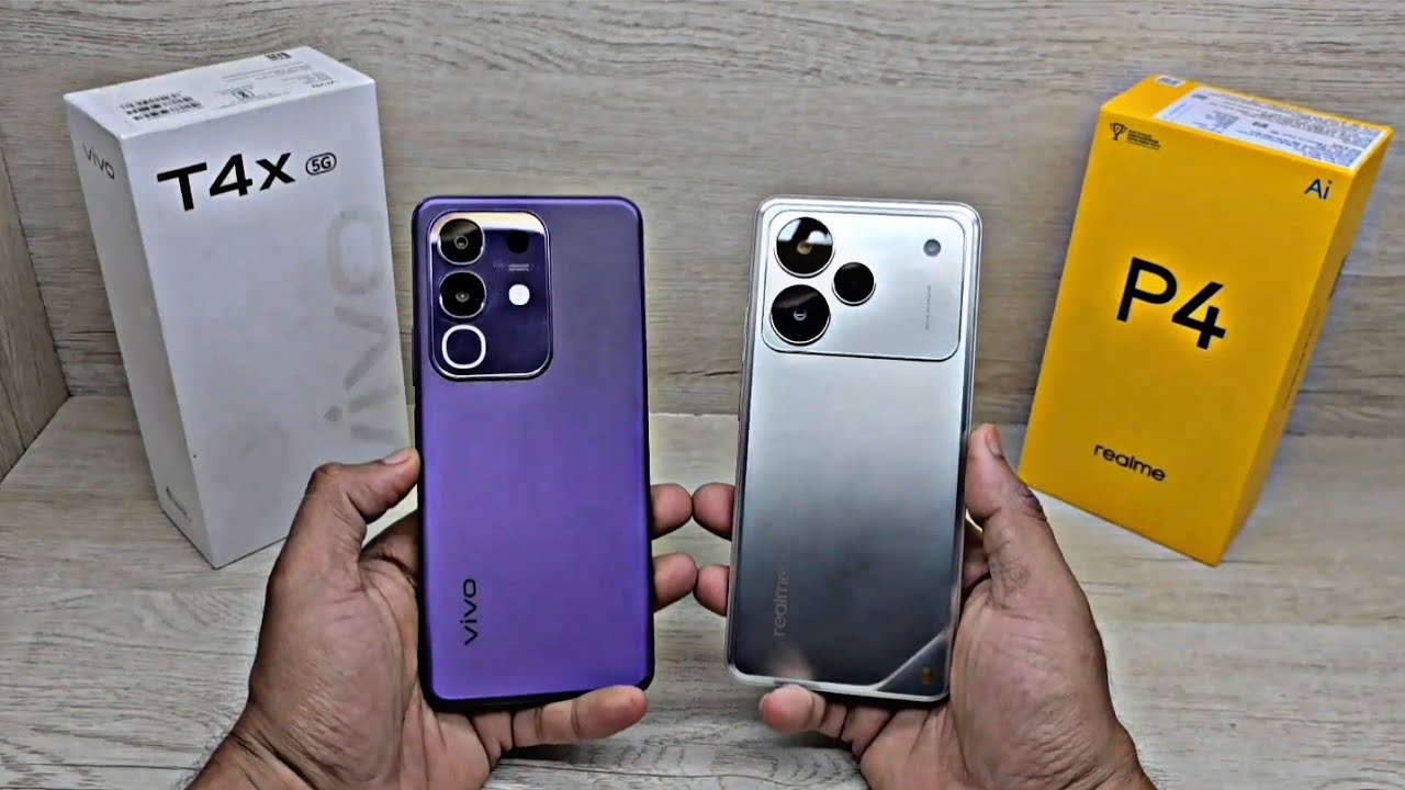 Vivo T4x 5G vs Realme P4 5G - Which Should You Buy ?