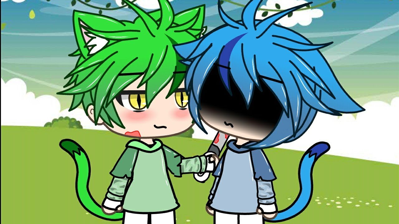 💚copycat💙 || Alex e Xela || gacha life GLMV