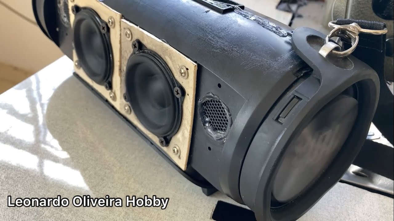 COLOQUEI OS ALTO FALANTES DE NEODÍMIO NA JBL XTREME RÉPLICA