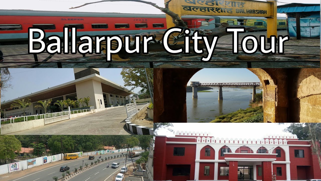 Ballarpur City Tour Within 2.50 minutes | MH 34 | Smart city  Balharshah