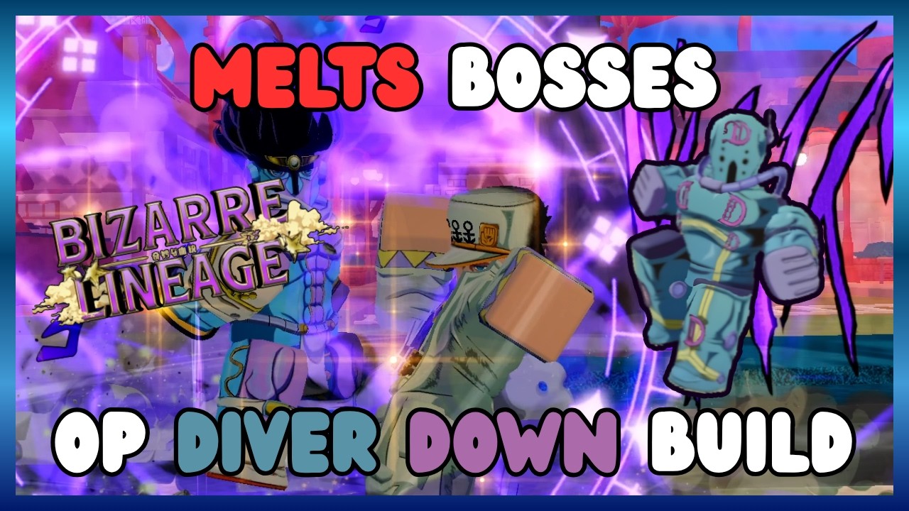 New OP Diver Down build clears every Raid + How to get the Retribution Perk | Roblox Bizarre Lineage