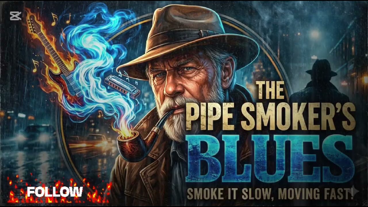 The Pipe Smoker’s Blues – Official Video (High-Energy Blues Rock)